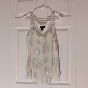 White House Black Market Silk Blouse